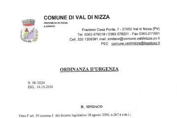 Ordinanza d&#39;urgenza n.8/2024